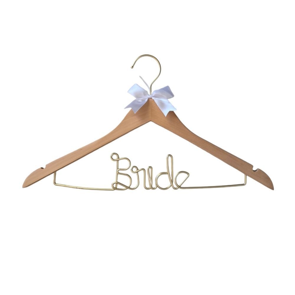 Bride to Be Wedding Dress Hanger Hanger with Bride Wire for Wedding Gown NWOT